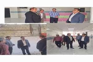 بازدید مدیر توسعه شبکه معاونت بهداشتی دانشگاه علوم پزشکی شیراز از پروژهای عمرانی شبکه بهداشت و درمان ممسنی