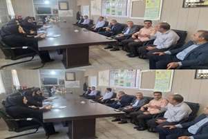 تشکیل ستاد بحران شبکه بهداشت و درمان ممسنی با حضور اعضاء در دفتر سرپرست شبکه بهداشت و درمان ممسنی 