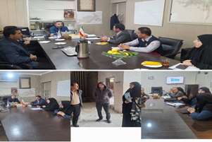 بازدید واحد hse دانشگاه از شبکه بهداشت و درمان ممسنی