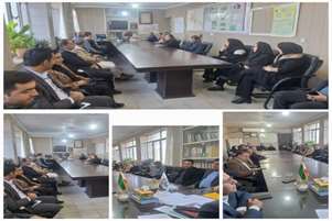 برگزاری صبحانه کاری و نشست صمیمی کارکنان با سرپرست شبکه بهداشت و درمان ممسنی