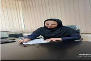 بهورز خانه بهداشت بابا منیر به عنوان بهورز نمونه کشوری معرفی شد