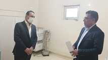 پایش و نظارت کارشناس ستادی دانشگاه علوم پزشکی شیراز بر عملکرد ستاد تسهیلات نوروزی شبکه بهداشت و درمان ممسنی