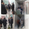 بازدید میدانی رئیس شبکه بهداشت و درمان ممسنی از مراکز درمانی و پروژه ستاد مرکزی